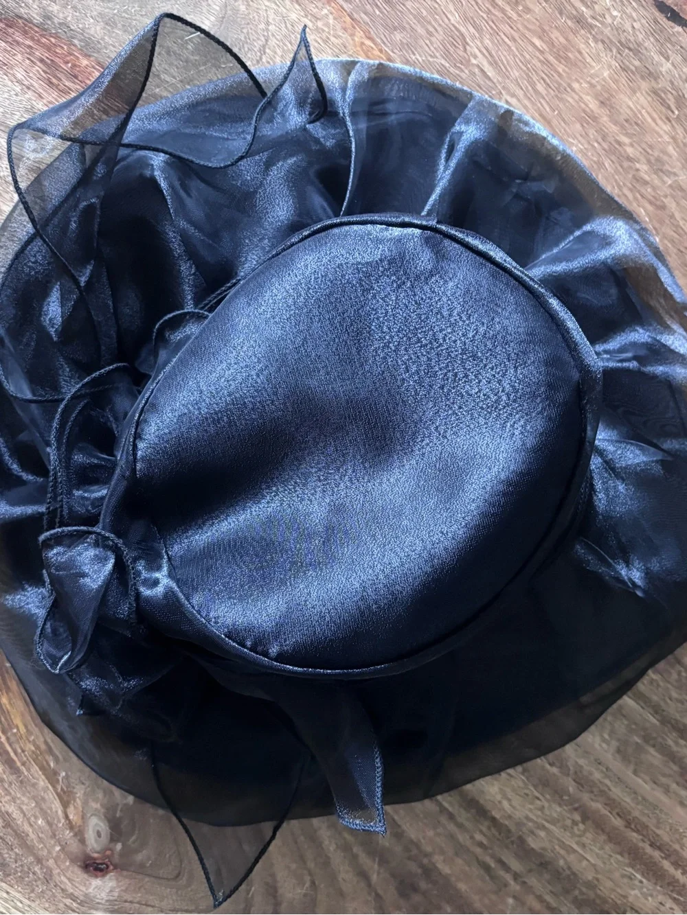 Elegant Women’s Organza Wide-Brim Hats in Multiple Colors